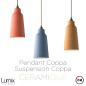 Suspension COPPA en céramique fait main forme bouteille Suspension COPPA en céramique fait main forme bouteille