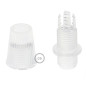 Poutre lumineuse bois de chêne massif 6 lampes douilles porcelaines noires 220V - environ 100 cm de long sur 7 x 7cm Poutre lumineuse bois de chêne massif 6 lampes douilles porcelaines noires 220V - environ 100 cm de long sur 7 x 7cm