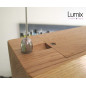 Poutre lumineuse bois de chêne massif 6 douilles 220V - 100 cm de long sur 7 x 7cm Poutre lumineuse bois de chêne massif 6 douilles 220V - 100 cm de long sur 7 x 7cm