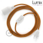Lampe baladeuse câble textile souple Whiskey effet soie Lampe baladeuse câble textile souple Whiskey effet soie