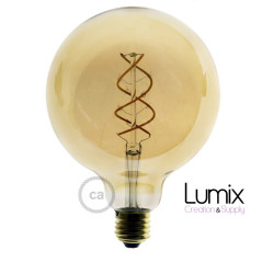 Ampoule gros Globe à filament LED - 5 W / 220 Volts - G125