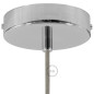 Suspension abat-jour béton forme prisme