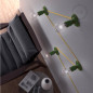 Lampe applique porcelaine verte en plafonnier ou en applique murale Lampe applique porcelaine verte en plafonnier ou en applique murale