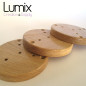 Support mural pour applique lampe Jieldé - 4 essences de bois massif aux choix Support mural pour applique lampe Jieldé - 4 essences de bois massif aux choix
