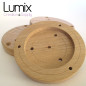 Support mural pour applique lampe Jieldé - 4 essences de bois massif aux choix Support mural pour applique lampe Jieldé - 4 essences de bois massif aux choix