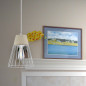 Lampe suspension abat-jour cage métal et béton - Luminaire personnalisable Lampe suspension abat-jour cage métal et béton - Luminaire personnalisable