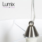 Suspension abat-jour cylindre XXL Revêtement Arenal Tourterelle Suspension abat-jour cylindre XXL Revêtement Arenal Tourterelle