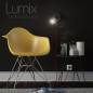 Lampe plafonnier ou en applique à brancher sur prise de courant - câble textile rouge Lampe plafonnier ou en applique à brancher sur prise de courant - câble textile rouge
