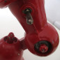 Applique lampe Jieldé - Rouge d'origine