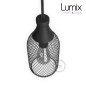 Suspension cage bouteille 1 lampe personnalisée Suspension cage bouteille 1 lampe personnalisée