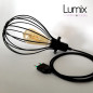 Lampe baladeuse cage métal DROP à poser ou à suspendre Lampe baladeuse cage métal DROP à poser ou à suspendre