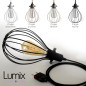 Lampe baladeuse cage métal DROP à poser ou à suspendre Lampe baladeuse cage métal DROP à poser ou à suspendre