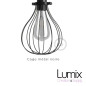 Lampe baladeuse cage métal DROP à poser ou à suspendre Lampe baladeuse cage métal DROP à poser ou à suspendre