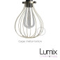 Lampe baladeuse cage métal DROP à poser ou à suspendre Lampe baladeuse cage métal DROP à poser ou à suspendre