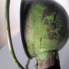 Applique lampe Jieldé - vert d'origine encore visible sur le globe