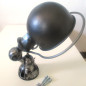 Applique lampe Jieldé - restaurée noir graphite Applique lampe Jieldé - restaurée noir graphite
