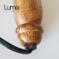 Lampe baladeuse manche bois douille E27