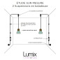 COMMANDE PRIVÉE - 2 SUSPENSIONS EN BALADEUSE COMMANDE PRIVÉE - 2 SUSPENSIONS EN BALADEUSE