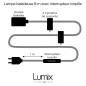 COMMANDE PRIVÉE - Lampe baladeuse grande longueur 8 Mètres douille bakélite et interrupteur torpille COMMANDE PRIVÉE - Lampe baladeuse grande longueur 8 Mètres douille bakélite et interrupteur torpille