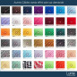 Suspension abat-jour plat céramique émail noir intérieur cuivre Suspension abat-jour plat céramique émail noir intérieur cuivre