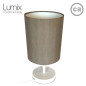 Lampe à poser configurable avec ou sans abat-jour tissus Lampe à poser configurable avec ou sans abat-jour tissus