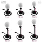 Lampe à poser configurable avec ou sans abat-jour tissus Lampe à poser configurable avec ou sans abat-jour tissus