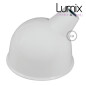 Abat-jour Broadway métal émail blanc et intérieur blanc Abat-jour Broadway métal émail blanc et intérieur blanc