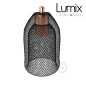 Abat-jour GhostBell métal noir douille cuivre Abat-jour GhostBell métal noir douille cuivre