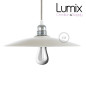 Abat-jour en céramique émail blanc et intérieur blanc Abat-jour en céramique émail blanc et intérieur blanc