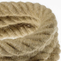Suspension grosse corde 30 mm en jute