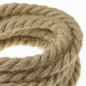 Suspension grosse corde 16 mm en jute