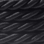 Suspension grosse corde 16 mm noir brillant Suspension grosse corde 16 mm noir brillant