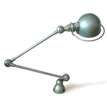 Lampe Jielde 2 bras vert clair industrie