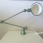 Lampe Jielde 2 bras vert clair industrie Lampe Jielde 2 bras vert clair industrie