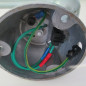 Lampe Jielde 2 bras vert clair industrie Lampe Jielde 2 bras vert clair industrie