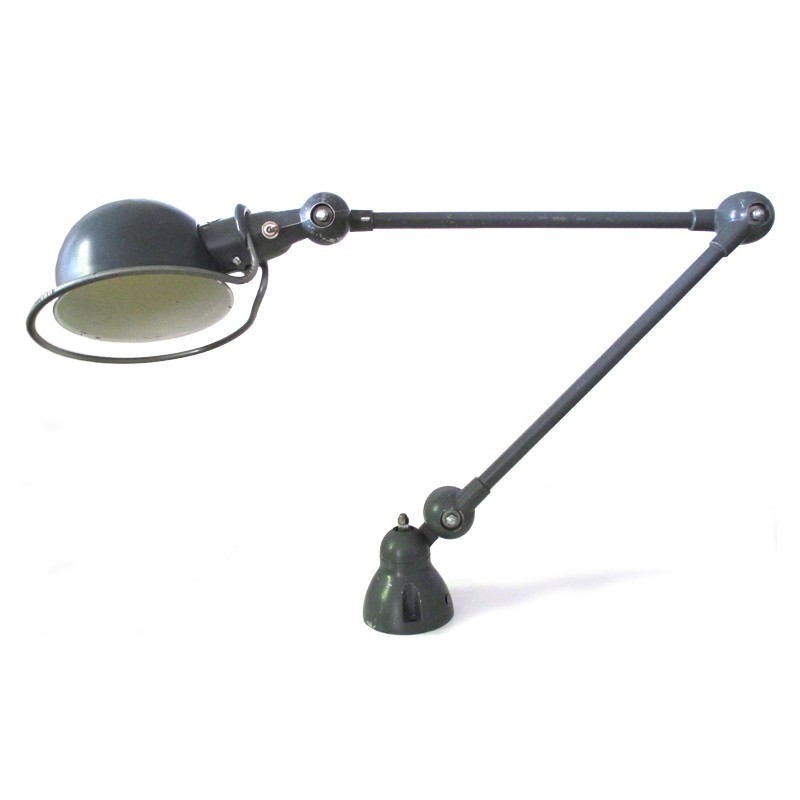 Lampe Jielde 2 bras gris industrie