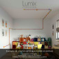 Kit Guirlande lumineuse pour l'intérieur avec câble textile et accessoires en bois Kit Guirlande lumineuse pour l'intérieur avec câble textile et accessoires en bois