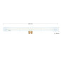 Ampoule tube transparent à filament LED S14d - longueur 300 mm Ampoule tube transparent à filament LED S14d - longueur 300 mm