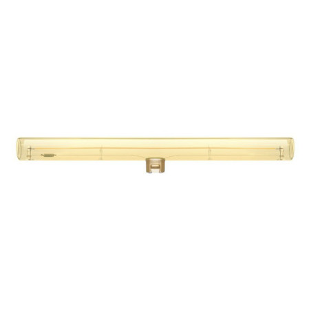 Ampoule tube LED dorée S14d - longueur 300 mm