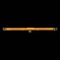 Ampoule tube Dorée à filament LED S14d - longueur 500 mm
