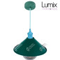 Suspension personnalisée Konik Pastel abat-jour conique en métal diam 220 mm Suspension personnalisée Konik Pastel abat-jour conique en métal diam 220 mm