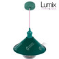Suspension personnalisée Konik Pastel abat-jour conique en métal diam 220 mm Suspension personnalisée Konik Pastel abat-jour conique en métal diam 220 mm