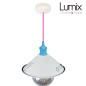 Suspension personnalisée Konik Pastel abat-jour conique en métal diam 220 mm Suspension personnalisée Konik Pastel abat-jour conique en métal diam 220 mm