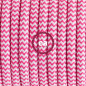 Suspension personnalisée Konik Pastel abat-jour conique en métal diam 220 mm Suspension personnalisée Konik Pastel abat-jour conique en métal diam 220 mm