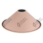 Suspension personnalisée Konik Pastel abat-jour conique en métal diam 220 mm Suspension personnalisée Konik Pastel abat-jour conique en métal diam 220 mm