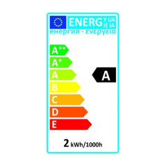 Ampoule Globe G95 LED Strip Happy In E27 1.5 W Finition Claire