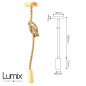 Suspension gros cordage chanvre avec douille E27
