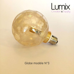 Suspension multiple OCTOPUS 5 Globe décoratif interchangeable