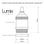 COMMANDE PRIVÉE - DEVIS D1181 + 3 AMPOULES GLOBES G200 LED VERRE TEINTÉ GRIS COMMANDE PRIVÉE - DEVIS D1181 + 3 AMPOULES GLOBES G200 LED VERRE TEINTÉ GRIS