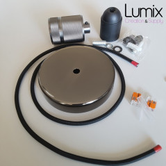 Kit complet pour montage d'une suspension simple métal avec douille moderne à bague